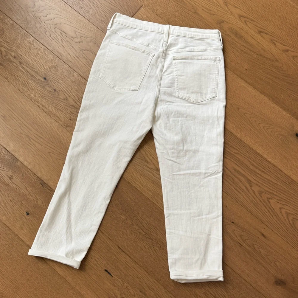 Madewell The Perfect Vintage Jean - Size 30 Petite - NWT - White Denim - Picture 2 of 10
